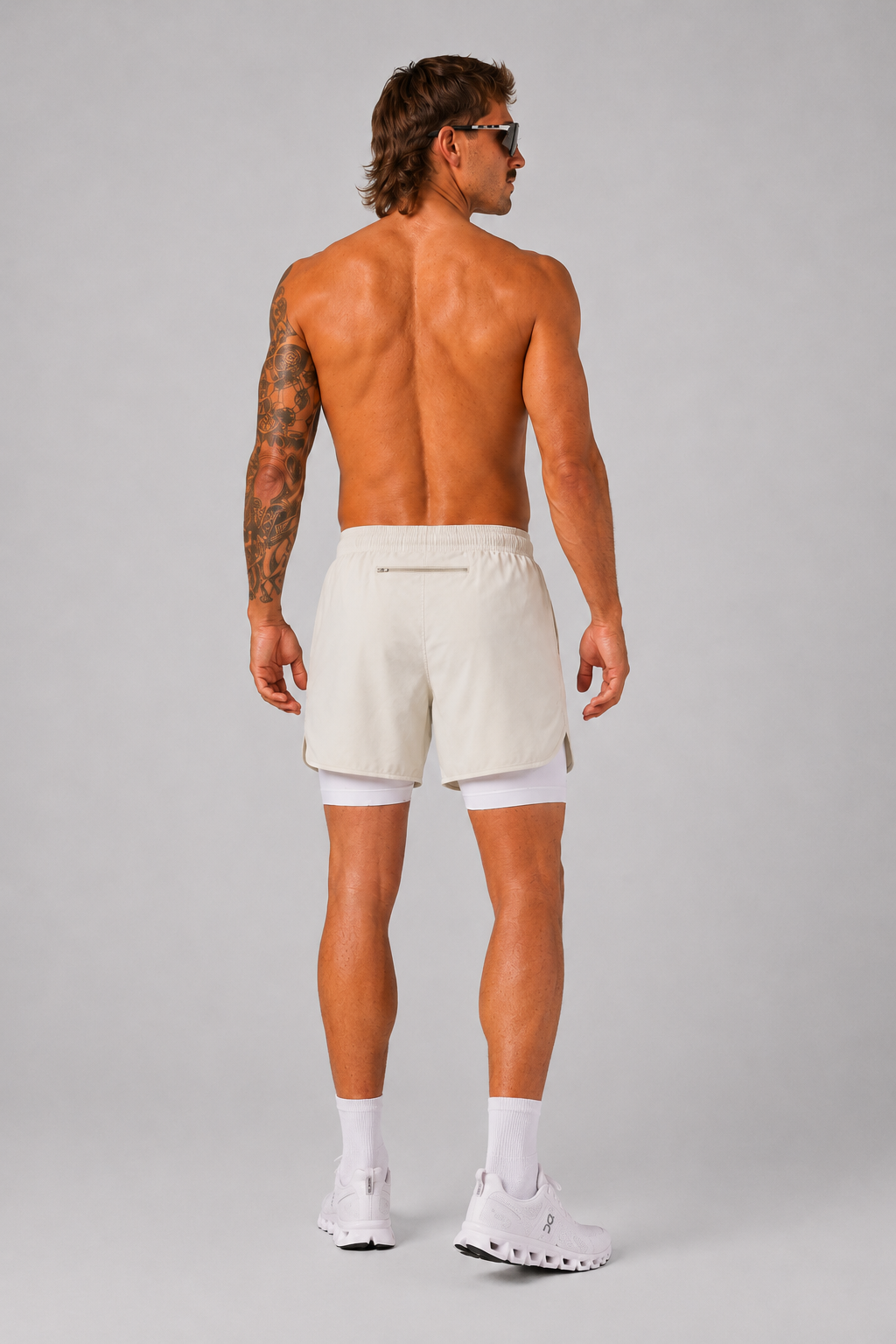 CDNCE Men's 2-in-1 Running Short