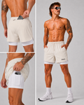 CDNCE Men's 2-in-1 Running Short