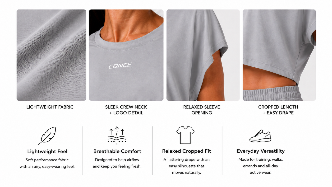 CDNCE Women's Loose Short Sleeve Top benefits